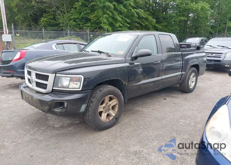 2010 Dodge Dakota Bighorn/Lonestar from USA, damaged, VIN 1D7CW3GK8AS202813